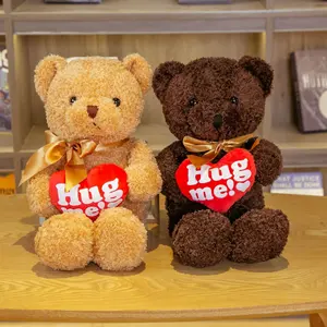 Machen Sie Ihre eigenen benutzer definierten Valentinstag Puppe Tier Plüsch tier OEM benutzer definierte Teddybär Unisex grün CPC Valentinstag Bär 20 Stk