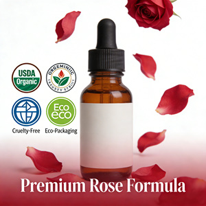 Tonique <span class=keywords><strong>en</strong></span> <span class=keywords><strong>spray</strong></span> à l'<span class=keywords><strong>eau</strong></span> <span class=keywords><strong>de</strong></span> <span class=keywords><strong>rose</strong></span> bio avec aloe vera et glycérine - Brume hydratante pour le visage pour une peau éclatante - Product Image 6