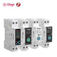 Interruptor de Circuito MCB TUYA Zigbee3.0 1P+N 63A para Riel DIN, Automatización del Hogar Inteligente, Control Remoto Inalámbrico, CE/CB/FCC Chayo