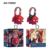 Headphone Gaming Nirkabel KA-906 Superman LED Light up