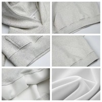 Sweat à capuche rembourré Cleanfit 450g pour homme et femme, style streetwear américain, coupe ample, doublé, idéal pour l'hiver