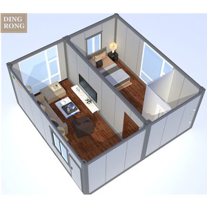 Giá rẻ prefab nhà di động New Zealand gõ xuống khung thép nhà kho lưu trữ ngoài trời Casa prefabricada modulares <span class=keywords><strong>container</strong></span> nhà - Product Image 6