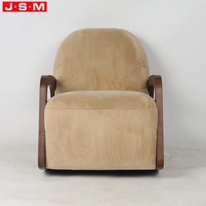Sillón Individual de Madera Maciza, Ecológico y Duradero, para Muebles de Hogar, Diseño Wabi-Sabi, Sala de Estar - Product Image 2