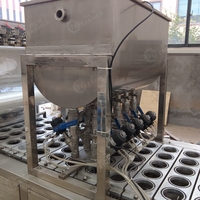 Machine de remplissage et de scellage de liquide de boisson au lait de jus entièrement automatique, machine de remplissage et de scellage de tasses de yaourt