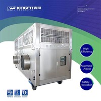 Refroidisseur de céréales portable avec compresseur R-410A pour le refroidissement, la ventilation et le stockage des silos de blé/riz/maïs/soja