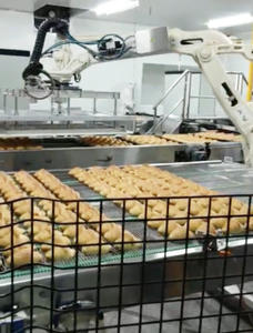 Chaîne de production complètement automatique de pain de croissant avec le four de cuisson - Product Image 3