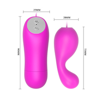 Stimulateur clitoridien vibrant à 12 vitesses en silicone de poche pour une utilisation quotidienne discrète