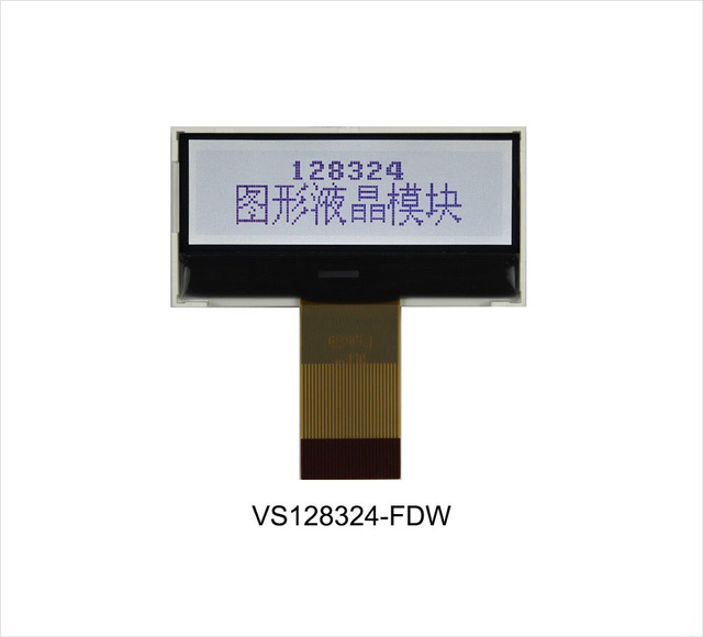 128X32 Dots White Led Backlight 8-Bit Parallel Or Spi 3.3V Digital Lcd Monochrome Display 128X32 Graphic Small Lcd Module