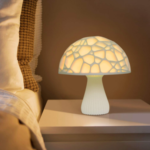 Lampada Notturna a Fungo Lonvis Moderna con LED a 16 Colori Cangianti, USB, Stampa 3D in PLA, Decorazione Fai-da-Te per Camera, Sensore di Generazione di Energia <span class=keywords><strong>Rem</strong></span> - Product Image 1