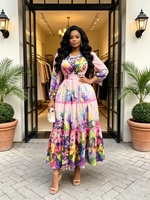 Robe plissée élégante grande taille pour femme africaine, style Miyake, directement de l'usine, idéale pour les fêtes et les vacances