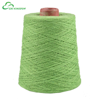 CAI KINGDOM Recycled Open End Cotton Yarn in Conical for Socks Knitting Solid Color