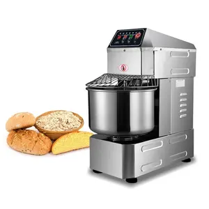 Commerciële 8Kg 20l Broodwinkel Deegmixer Kneder Pizza Meel Professionele Elektrische Deegmixer 20l Spiraaldeegmixer