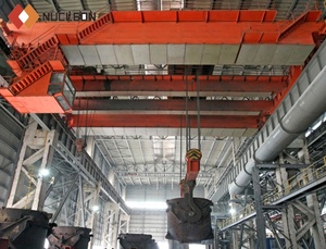 Grue <span class=keywords><strong>de</strong></span> levage à double poutre <span class=keywords><strong>de</strong></span> haute qualité pour la métallurgie, 75 tonnes, 80 tonnes, <span class=keywords><strong>125</strong></span> tonnes, à grande portée, en promotion - Product Image 4