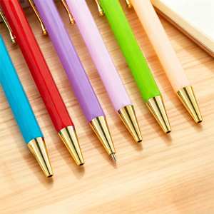 Meilleures ventes de stylos à bille en plastique de luxe <span class=keywords><strong>Persol</strong></span> Vente en gros Stylos publicitaires promotionnels avec signature mince et logo personnalisé - Product Image 3