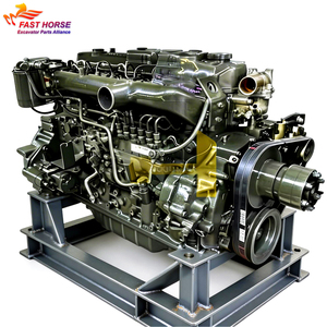 เครื่องยนต์ดีเซลเทอร์โบ Mitsubishi 6D34 รุ่น Hangood  ปรับปรุงใหม่ 190 แรงม้า สำหรับรถขุด <span class=keywords><strong>Kato</strong></span> HD1023 รับประกัน 1 ปี รับประกันสูงสุด - Product Image 1