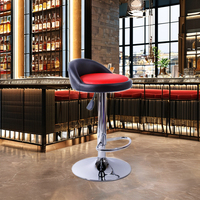 Meubles de salle à manger, tabouret de bar pivotant élégant, design luxueux, hauteur réglable, chaise de bar rembourrée pour la cuisine