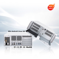 Chasis de montaje en rack de cortafuegos de ordenador industrial 4U al por mayor con chipset 2/3 Th,B75