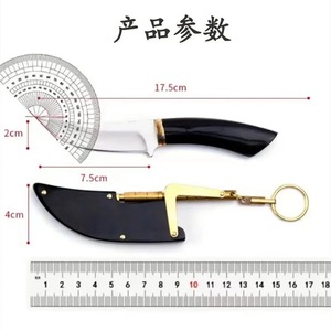 Cuchillo D2 Hummingbird - Cuchillo Afilado para Frutas, Cuchillo de Cocina para Pelar, Cuchillo Multifuncional Portátil para Acampar y Barbacoa al Aire Libre - Product Image 4