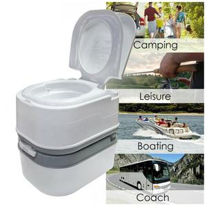 Toilettes chimiques portables pour camping, idéales pour les personnes âgées, les voyages en camping-car, les adultes, les douches et les toilettes publiques. - Product Image 3