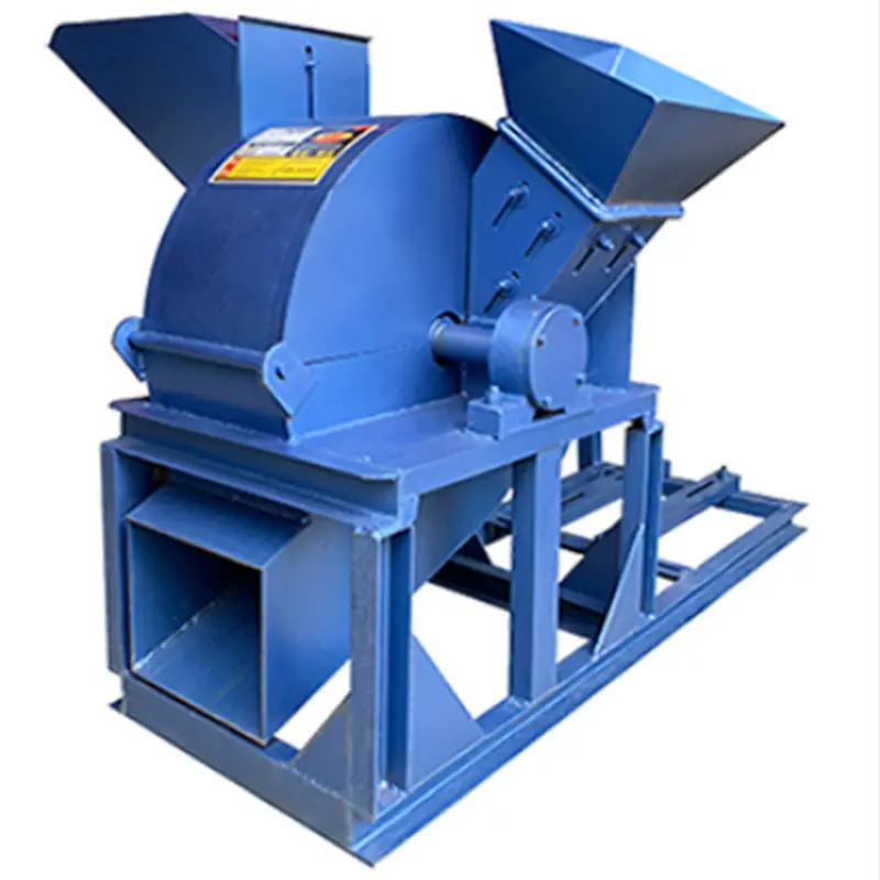 Small Wood Crusher Hammer Mill 25hp Wood Chipper Wood Pallet Chipper For Sale