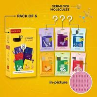 Désodorisant de voiture suspendu en gel écologique, parfum longue durée, fragrance naturelle, élimination des odeurs, pack assorti de 6, aromathérapie