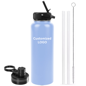 Custom 18/8 Stainless Steel Vacuum Tumbler 32oz BPA Free Vacuum <b>Flask</b> Double Walled Water Bottle for Gift - Product Image 1