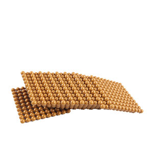 Alta calidad Diy educativos de madera EquipmentBead juego Montessori matemáticas materiales de oro del grano Material - Product Image 4