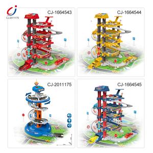 Ensemble de construction en métal moulé sous pression, <span class=keywords><strong>parking</strong></span> en spirale DIY, <span class=keywords><strong>garage</strong></span> de stationnement, ensemble de jouets de voiture, ensemble de jeu de stationnement de voiture en alliage de métal de la police - Product Image 6