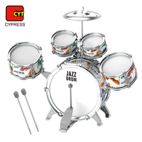 7 Pcs Toy Tuba Instrument Baby Musical Toys Percussion Instrument Musical Instruments Set Jazz Drum