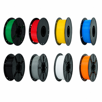 Filament d'imprimante 3D PLA, vente directe usine, enroulement soigné, 1,75 mm ±0,02 mm de tolérance, tiges en plastique PLA pour impression 3D