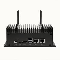 Jetson Orin NX Super 16 Go (version Wi-Fi) Boîtier IA - Kit de développement IA avec OS Linux, double ports Ethernet et positionnement GPS