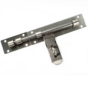Industrial Stainless Steel Door <b>Window</b> Bolt 6 8 12 Inch Heavy Duty Anti Theft Surface Mounted Security Lock for Drawer - Product Image 1
