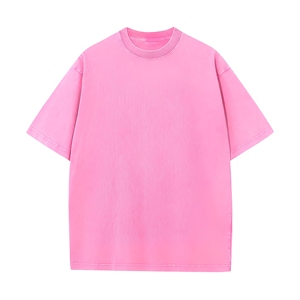 Camiseta de Hombre al por Mayor, Estilo Acid Wash, con Diseño Gráfico, 100% Algodón Ecológico, Personalizable para Marcas de Streetwear Estadounidenses - Product Image 1