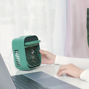 พัดลมทำความเย็นแบบพกพา ดีไซน์ใหม่ รุ่นมินิ สำหรับตั้งโต๊ะ - Product Image 4