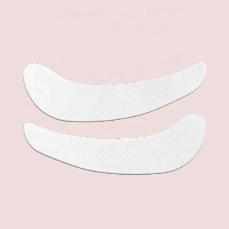 Белый частный бренд, многоразовые силиконовые накладки для наращивания ресниц, накладки под глаза для подтяжки ресниц, ультратонкие гелевые накладки для ресниц