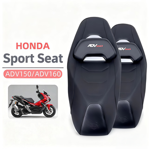 Nouvelle conception 2025, siège de moto sportive, rembourrage en cuir et plastique, housse imperméable, ajustement universel pour les motos de tourisme, rénovation/mise à niveau - Product Image 6