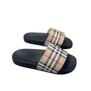 Original Styles With Box Brand Logo High Quality Custom Women Men Slippers Sandals Slides