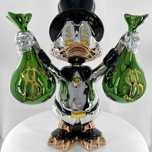 Bán buôn thủ công ly nhựa cho độc quyền sợi thủy tinh phim hoạt hình vịt tượng cao cấp nhựa thủ công mỹ nghệ - Product Image 5