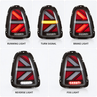 PCS-T24 SPS Fabrik LED-Rückleuchten für Mini Cooper R56 R57 R58 R59 2007 2008 2009 2010 2011 2012 2013 Rücklicht-Paar-Set