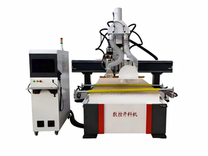 Routeur CNC ATC 4 axes 4*8 pieds pour le <span class=keywords><strong>bois</strong></span> avec <span class=keywords><strong>lame</strong></span> de scie pour le fraisage et la découpe de panneaux de meubles en <span class=keywords><strong>bois</strong></span> 2030 1325 Routeur CNC ATC - Product Image 1