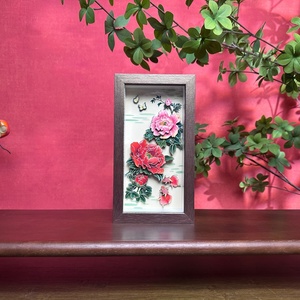 Décoration de bureau personnalisée, boîte à ombres en papier 3D, sculpture en papier 3D haut de gamme, cadeau VIP pour clients internationaux - Product Image 1