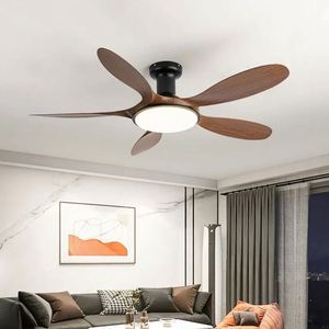 Modern Style Design LED <b>Ceiling</b> <b>Fan</b> Dimmable Copper Motor 6-Speed <b>Remote</b> Control ABS Blades Indoor Lighting for Living <b>Ceiling</b> - Product Image 1