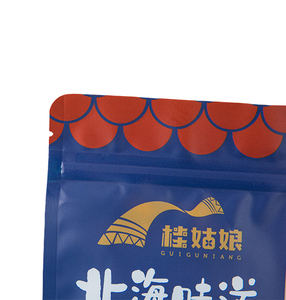 Fabricant d'emballages alimentaires de poisson personnalisés pochettes thermoscellées debout avec impression de logo - Product Image 3