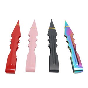 21,5 cm 4 colores aleación de aluminio Shisha abrazaderas hookah accesorios al por mayor Shisha hookah carbón pinzas - Product Image 1