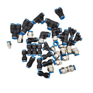 निर्माता नया डिजाइन फेस्टो ब्लू निकल प्लेटेड पीतल वायवीय भागों को उपयुक्त वायु पाइप फिटिंग प्लास्टिक नली कनेक्शन में धक्का देते हैं - Product Image 2