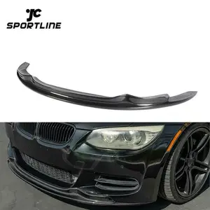 E92 Auto Carbon Fiber LCI M TECH Front Bumper Lip for BMW E92