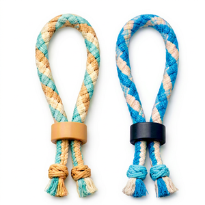Bracelet de poignet en nylon à double tresse avec fermeture réglable pour raquette de padel, ajustement universel, accessoire d'exercice durable - Product Image 1