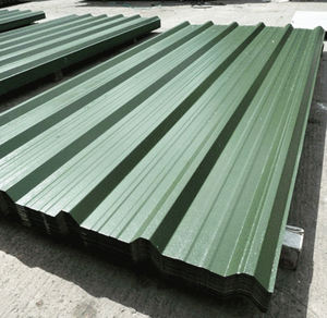 कारखाने विभिन्न जस्ता लाल छत नालीदार स्टील शीट पीगी रंग लेपित छत शीट - Product Image 6