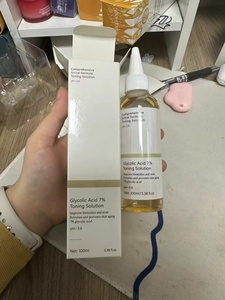 Solution tonifiante à l'acide glycolique à 7 % en marque blanche, exfoliation douce, améliore l'état de la peau, éclaircit le teint, 100 ml, 240 ml, sérum pour le visage - Product Image 2