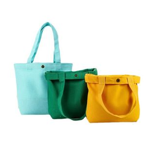Organic Cotton Tote <b>Bags</b> Simple Personality Promotional <b>Reusable</b> <b>Shopping</b> <b>Bags</b> Large Capacity Fashion Customizable Printing - Product Image 5